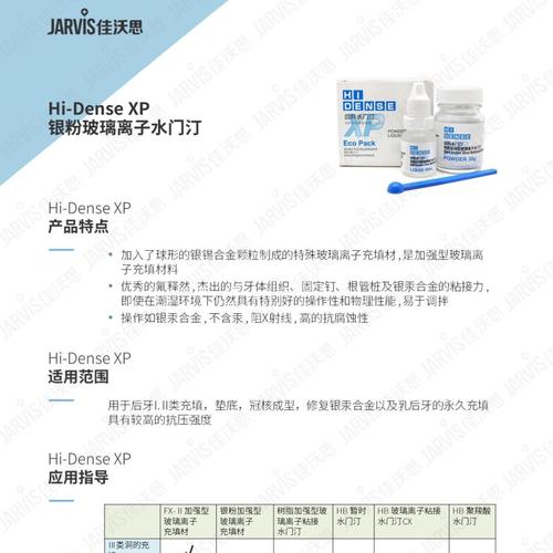 松风hi-dense xp银粉玻璃离子水门汀