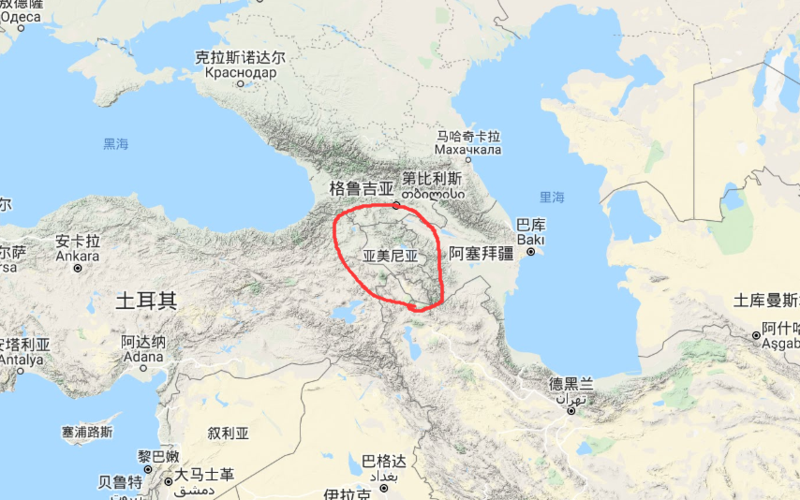 这个国家就是位于亚洲和欧洲交界处的亚美尼亚共和国