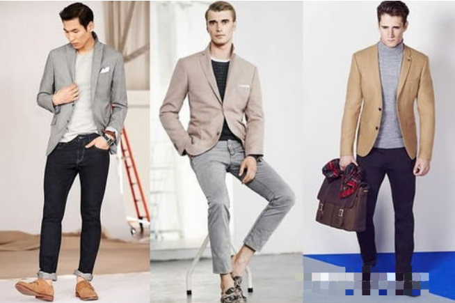 搭配4:西装 皮鞋