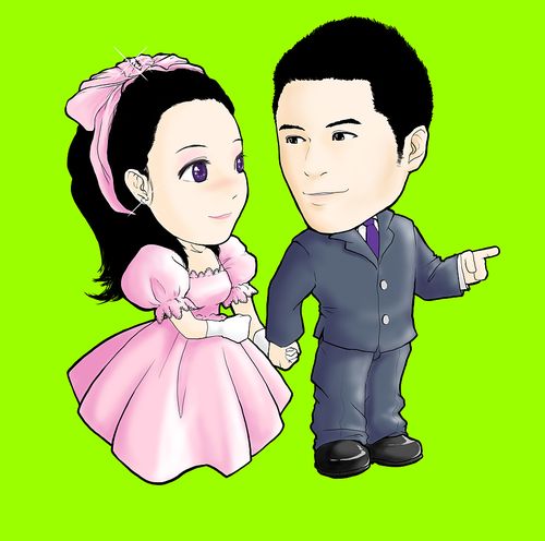 小两口 幸福继续……(附创作微过程)