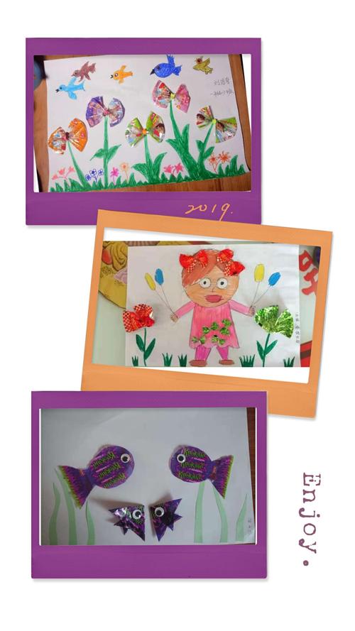 糖果纸大变身———西城实验小学一年级①班