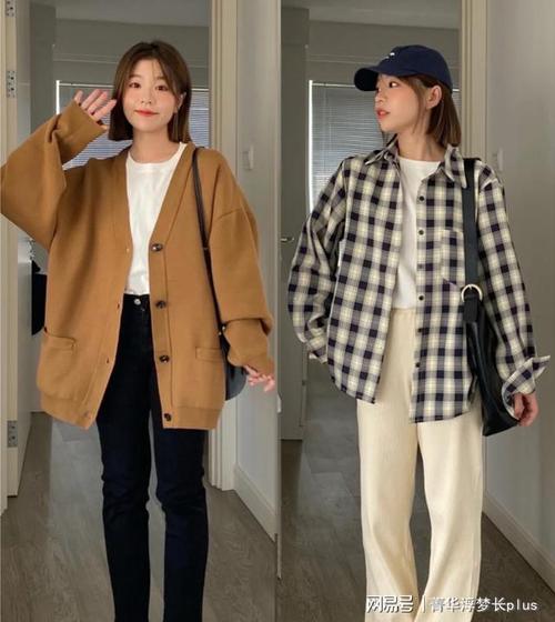 小个子女生秋季穿搭,6个显高技巧打造韩系少女风,时尚