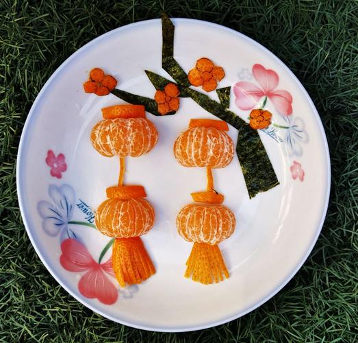 河西幼儿园小一班水果拼盘亲子活动