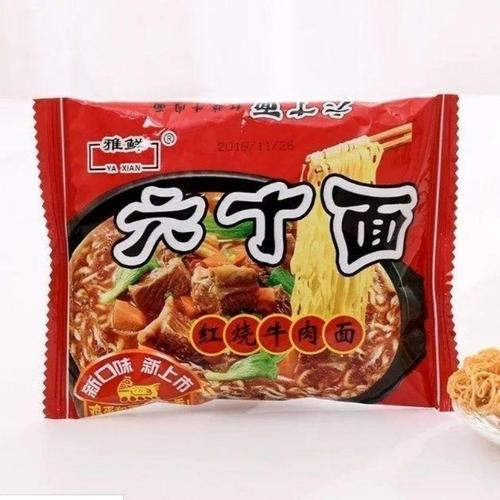 老式老牌六丁目雅鲜90后方便面