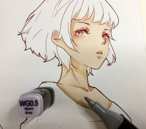 t馆绘画小课堂:【马克笔篇】马克笔上色教程