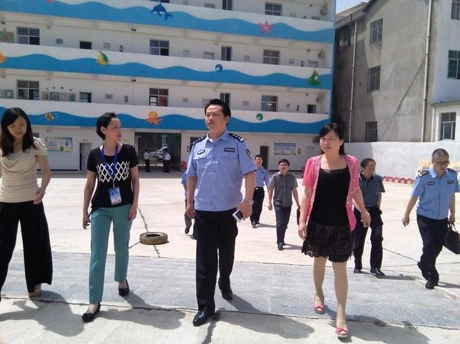 麻城市政府副市长,公安局局长曹幼松一行来园检查安保