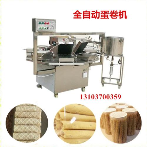 电加热蛋卷机全自动鸡蛋卷机凤凰卷机器功能介绍