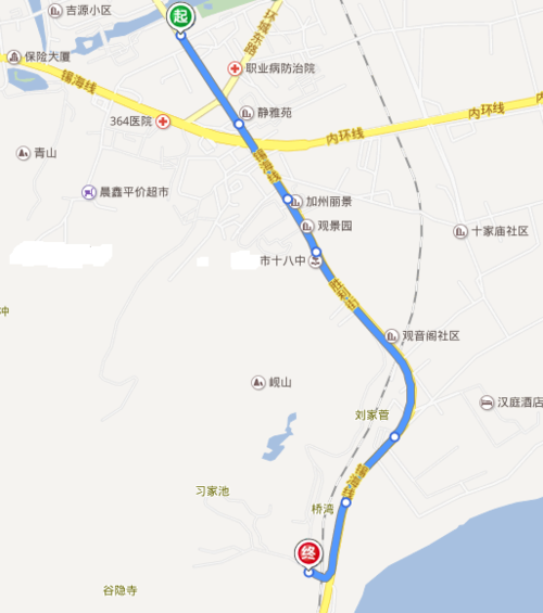 荆门市66路公交路线