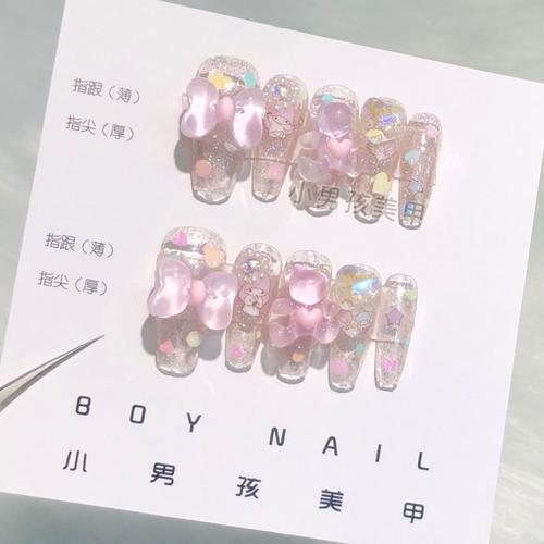 【手工甲】穿戴甲美甲片指甲贴美甲贴片学生三丽鸥