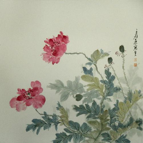 《罂粟花》2004年作品