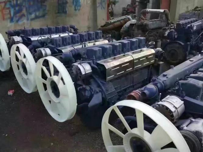 出售二手潍柴发动机总成 615 618 wp10 wp12 国二 国三 电喷 336 375