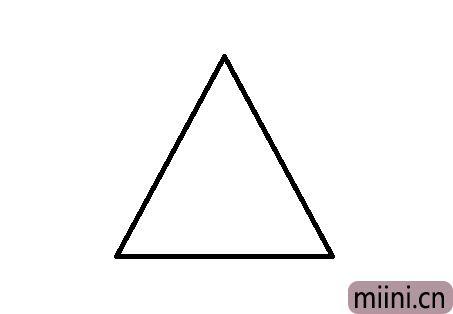 三角形的青蛙简笔画步骤教程