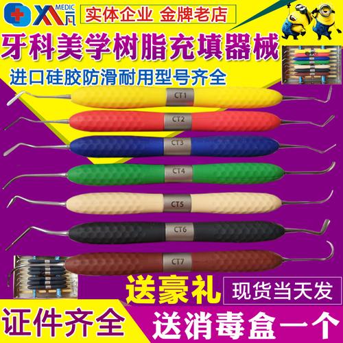 牙科树脂充填器套装美学lm进口修复器械口腔修整器加热器豪孚迪