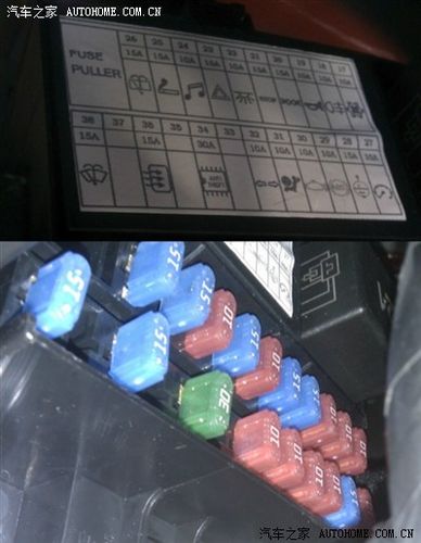 小q的保险丝盒,急救图纸_奇瑞qq/qq3/qq6论坛_手机之