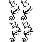 神采奕奕 东京复仇者重生之道动漫cos佐野万次郎mikey龙宫寺坚纹身贴