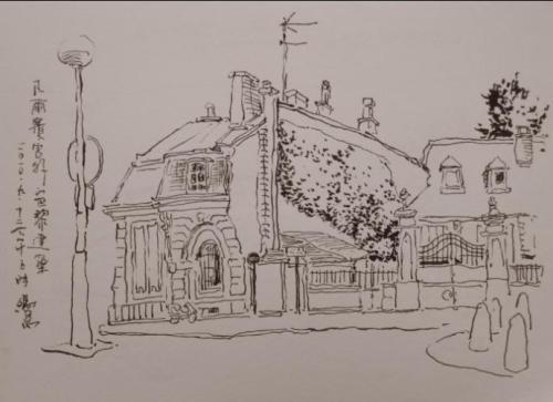 凡尔赛宫手绘简笔画