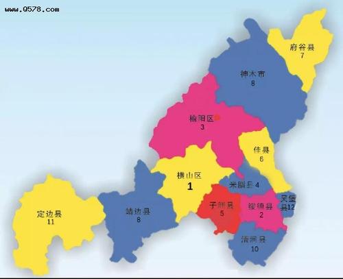 中国地理陕西省榆林篇