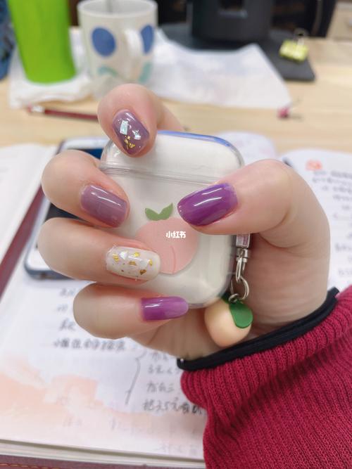 自己做的美甲_美甲_自己做美甲_美甲分享_美妆_美甲