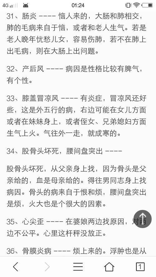 刘善人讲病总结