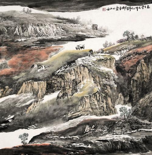 "绿水青山·陕西山水画七十家提名作品展"