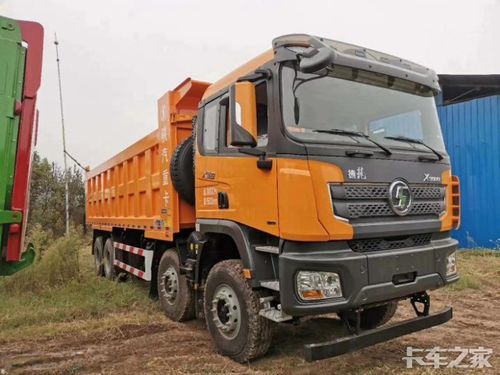 陕汽德龙x3000,8米自卸车