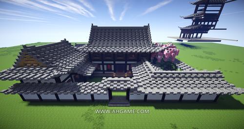 我的世界中式庭院设计图 教你制作唯美中国风建筑