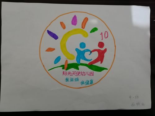 楚雄市阳光天使幼儿园中一班会徽征集图片