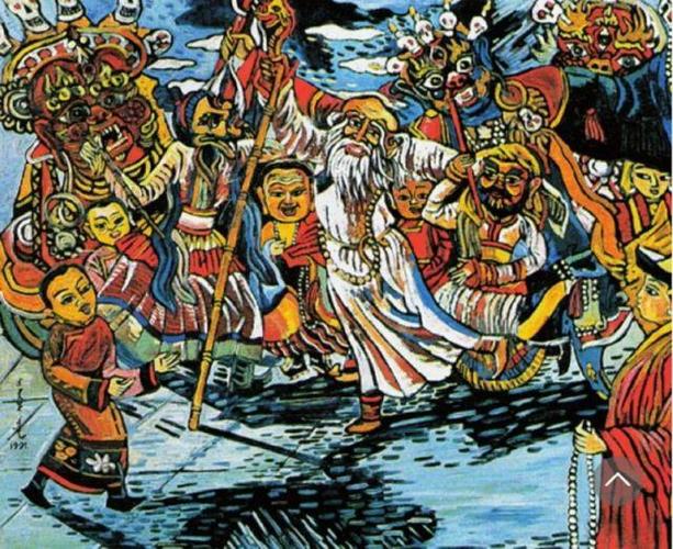 蒙古国当代绘画艺术的起源,蒙古高原文化和东方游牧