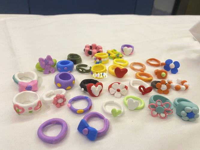 ins 色彩搭配diy 粘土戒指_戒指_粘土_diy_色彩搭配_instagram_我的