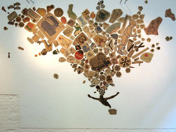 (组图)富有创意的卡纸手工艺术作品