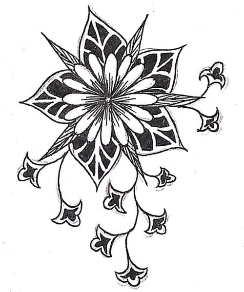 《传统纹样设计——单独纹样》 安雨荻(19级美术学)