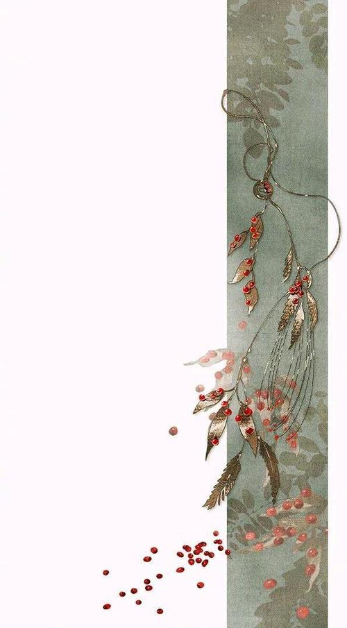 古风清新唯美背景图场景图