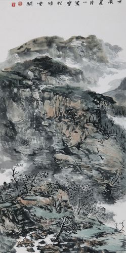 赵一农国画作品