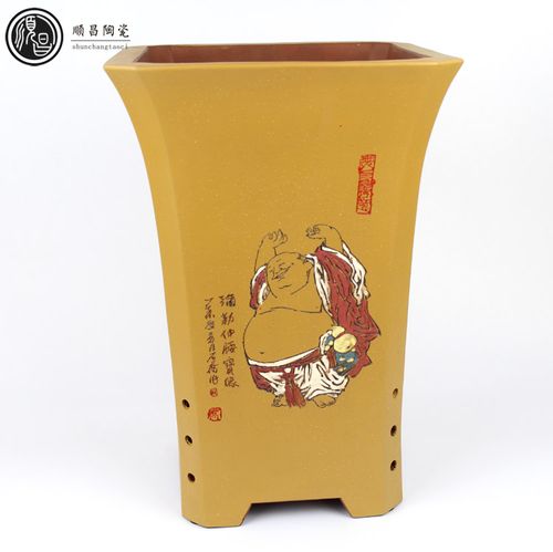 喜欢宜兴吴奎紫砂花盆的还喜欢