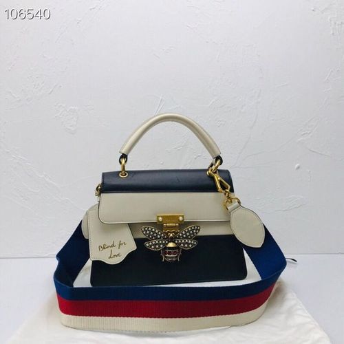 gucci 古驰queenmargaret皇后玛格丽特蜜蜂单肩包