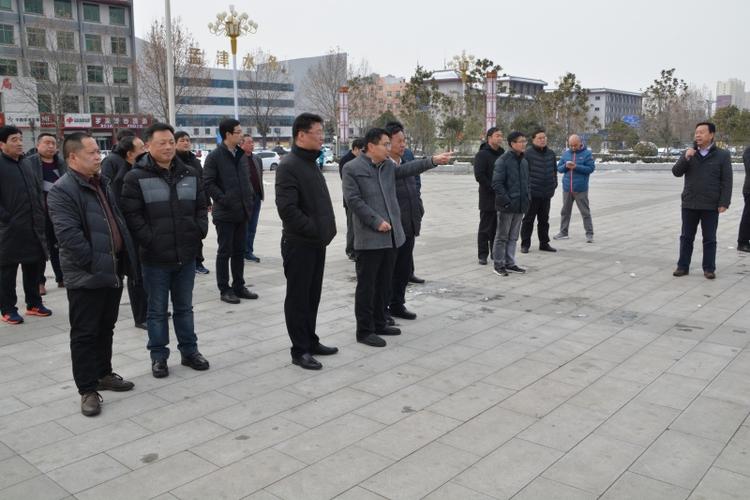 栾川县城建工作领导小组来孟调研考察百城提质工作