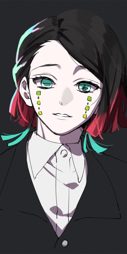 《鬼灭之刃》魇梦,动漫全面屏壁纸分享,气质非常让人