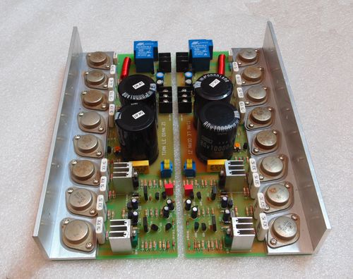 成品板双声道大功率850a功放板2.0音响发烧板(进口拆机大功率管)