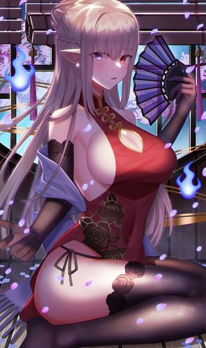 (*/ω*)盘点好看的二次元旗袍小姐姐⑩