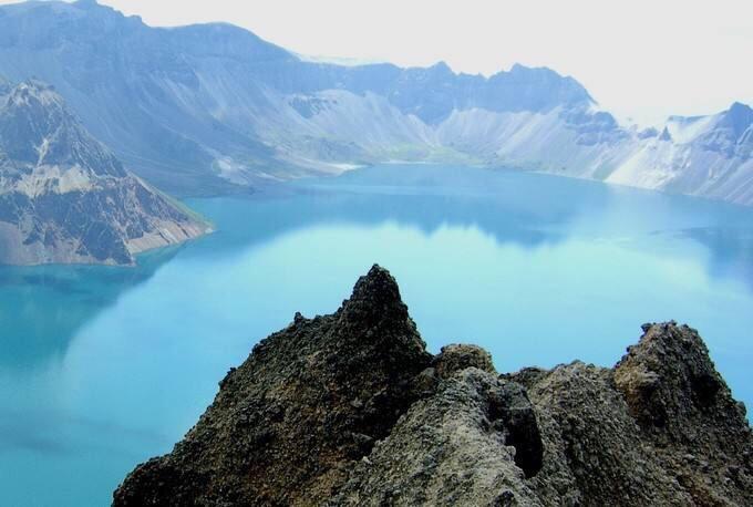 长白山一年四季天池全景美景总汇