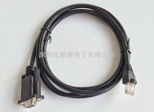 厂家直供db9 rs232 串口线 转rj45/rj11 d型数据连接线