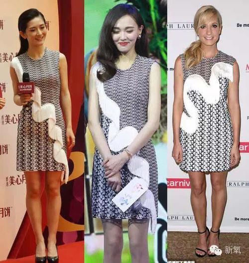 100组明星撞衫对比丨撞衫不可怕 谁丑谁尴尬