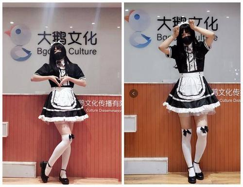 刺激战场最美女装大佬上线 这位主播的女仆装让你有心动的感觉!