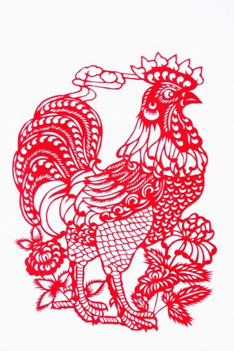 鸡年图片大全,鸡年鸡的图案窗花剪纸图片大全