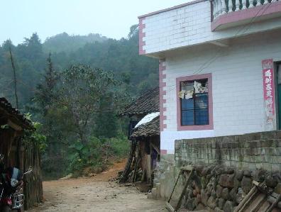  p>岩外村隶属于者桑乡安哈行政村,属于山区.