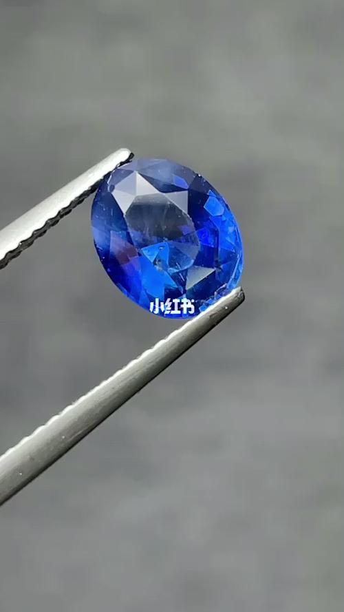 天然无烧斯里兰卡矢车菊色蓝宝石96_蓝宝石_钻石_时尚_配饰