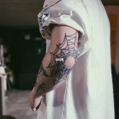 蜘蛛网 纹身_纹身_美妆_彩妆