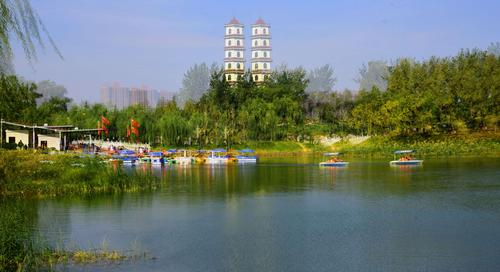 九九重阳节游商丘人民公园