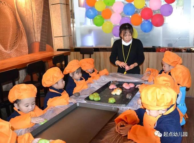 起点幼儿园携手法爵音乐面包店烘焙diy实践活动——纽约班