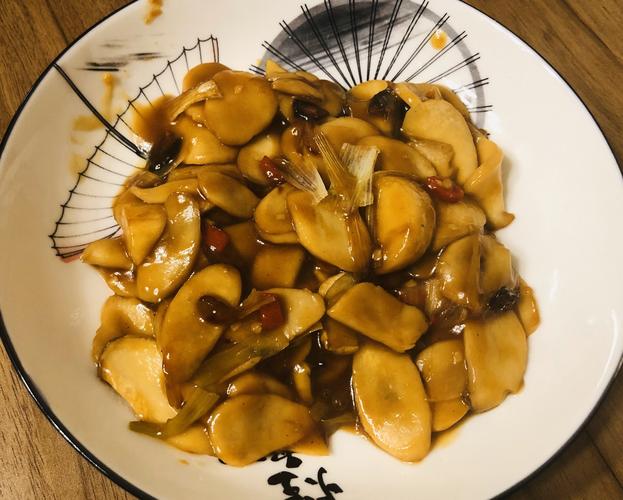 蚝油素炒杏鲍菇